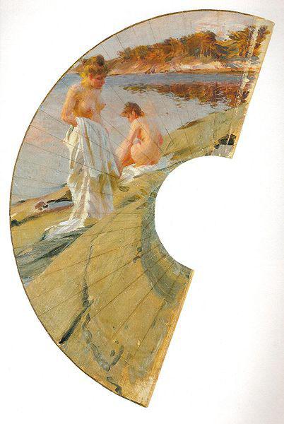 Anders Zorn Les baigneuses oil painting image